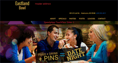 Desktop Screenshot of eastlandbowl.co