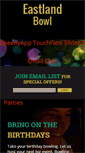 Mobile Screenshot of eastlandbowl.co