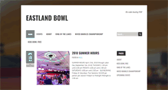 Desktop Screenshot of eastlandbowl.us