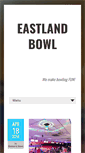 Mobile Screenshot of eastlandbowl.us